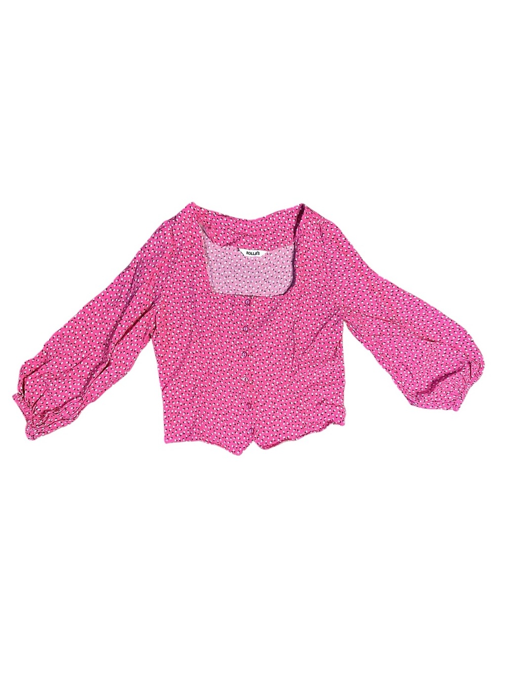 ROLLA'S Roxanne Mini Tulips Blouse M